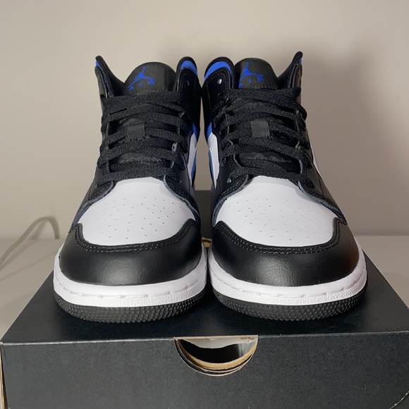 Jordan 1 Mid Racer Blue - Picture 4 of 8